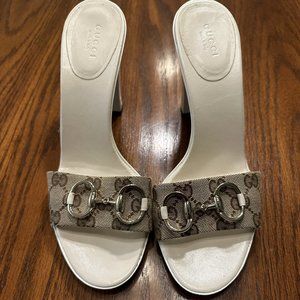 Authentic Gucci Slide Sandals *Rare Find* US 9.5